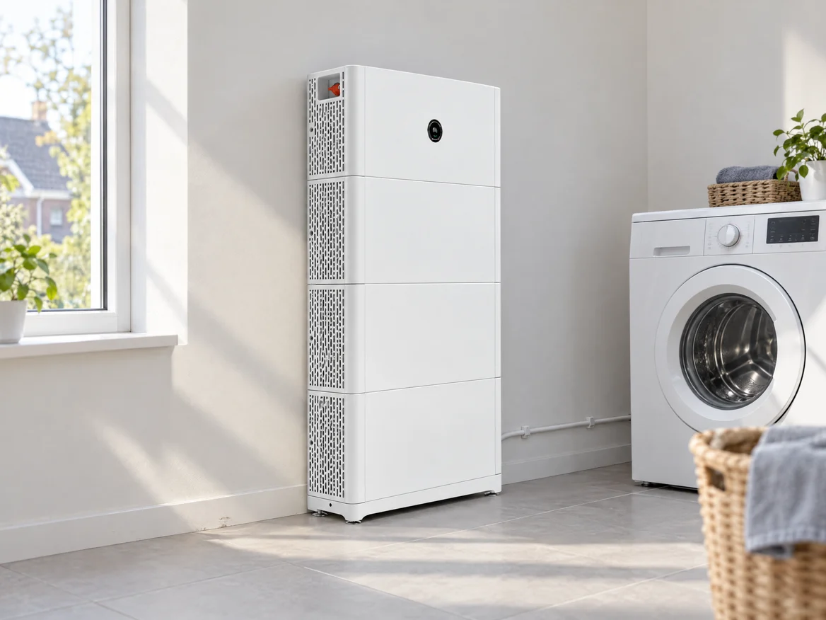 Growatt thuisbatterij, gestapelde modules