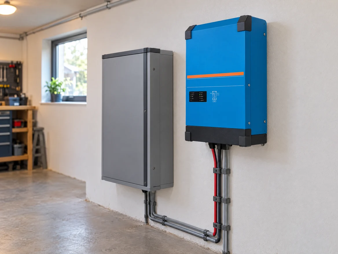 Victron thuisbatterij met omvormer